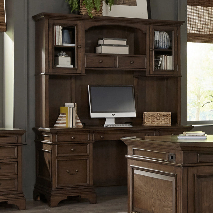 Five Star Furniture - Hartshill Credenza Desk with Hutch