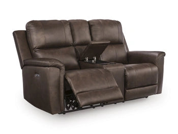 Five Star Furniture - Bleckley Power Reclining Loveseat with Console