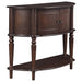 Five Star Furniture - Brenda Console Table with Curved Front Brown image