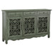 Five Star Furniture - Madeline 3-door Accent Cabinet Antique Green image