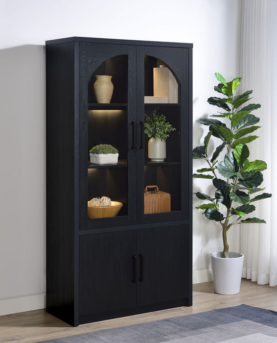 Five Star Furniture - Riva Tall Display Cabinet with LED Lighting