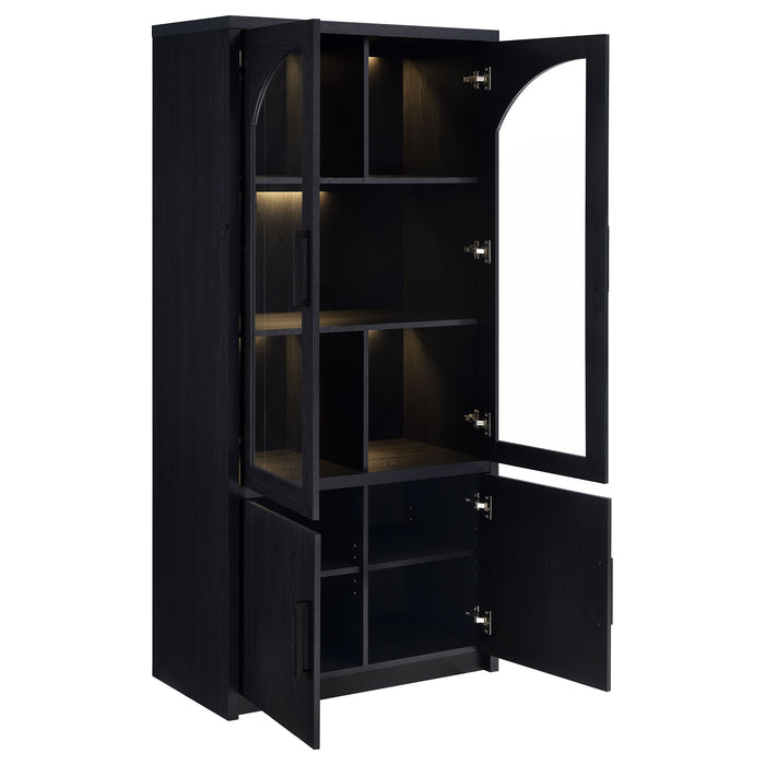 Five Star Furniture - Riva Tall Display Cabinet with LED Lighting