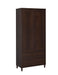 Five Star Furniture - Wadeline 2-door Tall Accent Cabinet Rustic Tobacco image