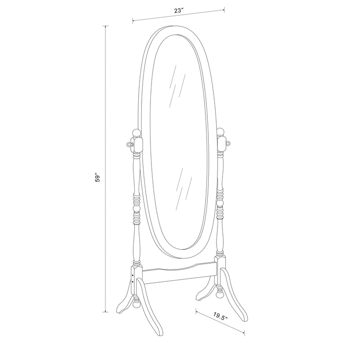 Five Star Furniture - Foyet Cheval Mirror