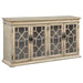 Five Star Furniture - Kiara Glass Door Accent Cabinet Light Honey image