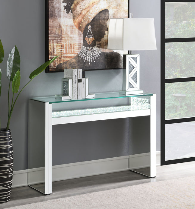 Five Star Furniture - Edna Console Table with LED Lighting