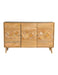 Five Star Furniture - Alyssum Checkered Pattern 3-door Accent Cabinet Natural image