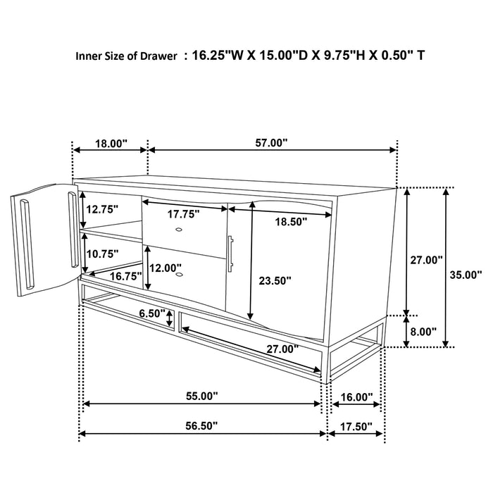 Five Star Furniture - Zara Accent Cabinet