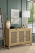Five Star Furniture - Zamora Rectangular 3-door Accent Cabinet Natural image