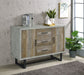 Five Star Furniture - Abelardo 3-drawer Accent Cabinet Weathered Oak and Cement image