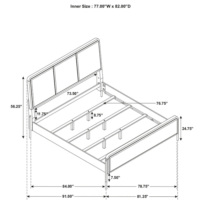 Five Star Furniture - Arini Panel Bed