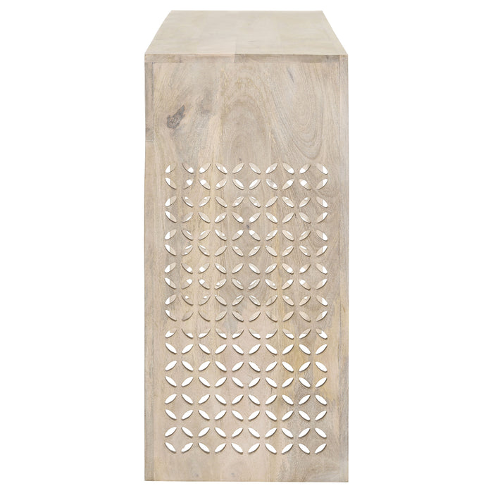 Five Star Furniture - Rickman Rectangular 2-drawer Console Table White Washed