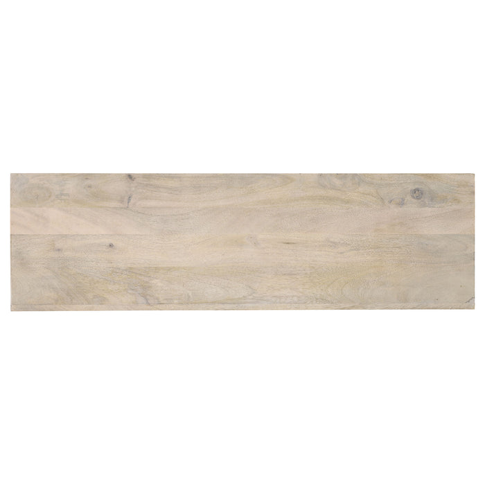 Five Star Furniture - Rickman Rectangular 2-drawer Console Table White Washed