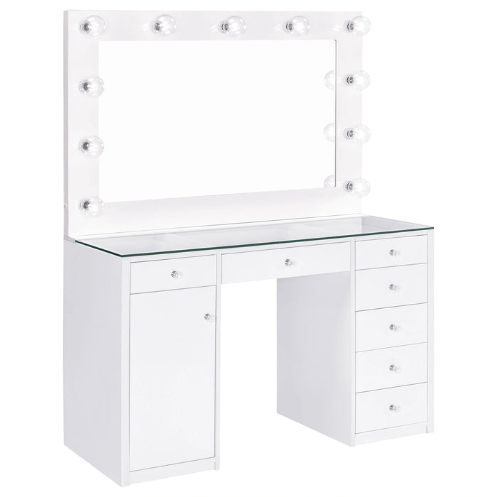 Five Star Furniture - Acena Makeup Vanity Table with LED Mirror
