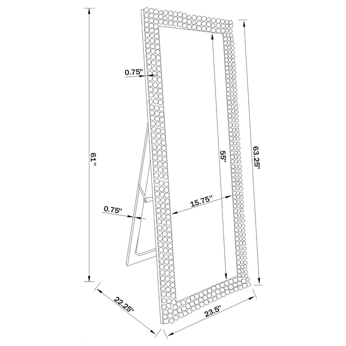 Five Star Furniture - Mckay Standing Mirror