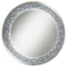 Five Star Furniture - Lixue Round Wall Mirror with LED Lighting Silver image