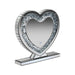 Five Star Furniture - Euston Heart Shape Table Mirror Silver image