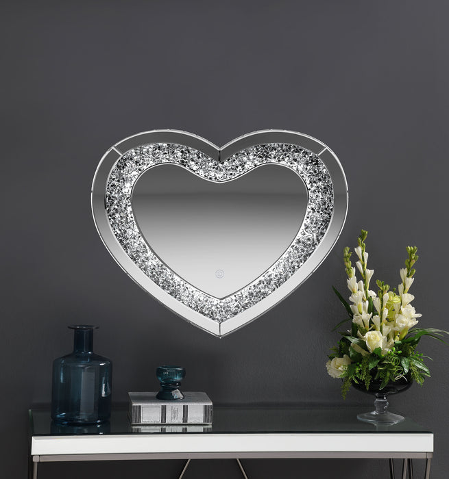 Five Star Furniture - Aiko Wall Mirror with LED Lighting