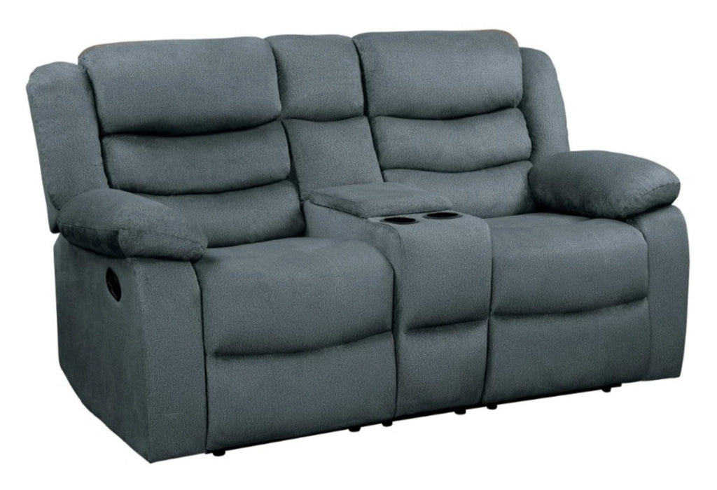 Five Star Furniture - Discus Double Reclining Loveseat in Gray 9526GY-2
