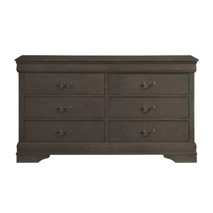 Five Star Furniture - Mayville 6 Drawer Dresser in Gray 2147SG-5