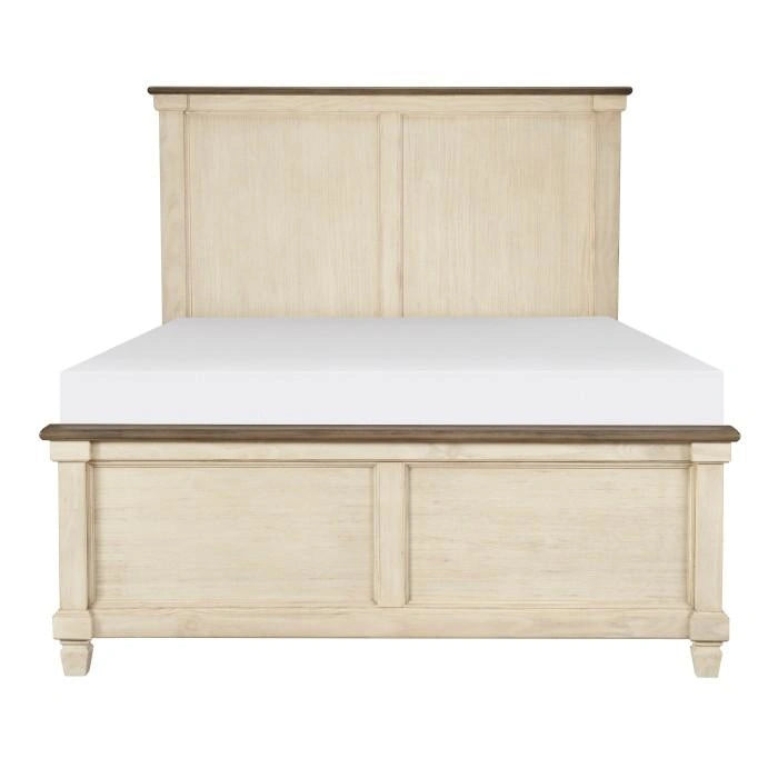 Five Star Furniture - Weaver King Panel Bed in Antique White 1626K-1EK*