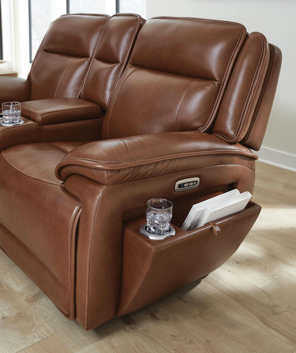 Five Star Furniture - Healy Pier Power Reclining Loveseat with Console