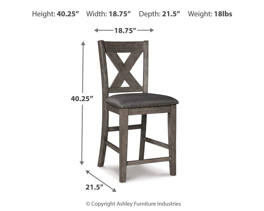 Five Star Furniture - Caitbrook Counter Height Upholstered Bar Stool