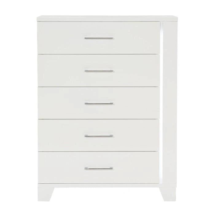 Five Star Furniture - Kerren Chest in White 1678W-9