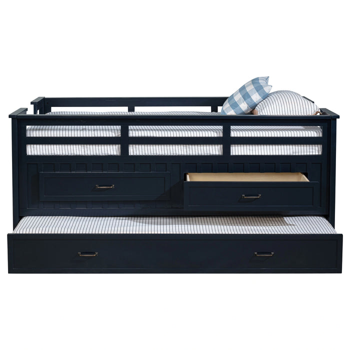 Five Star Furniture - Carlsbad Captains Bed with Trundle