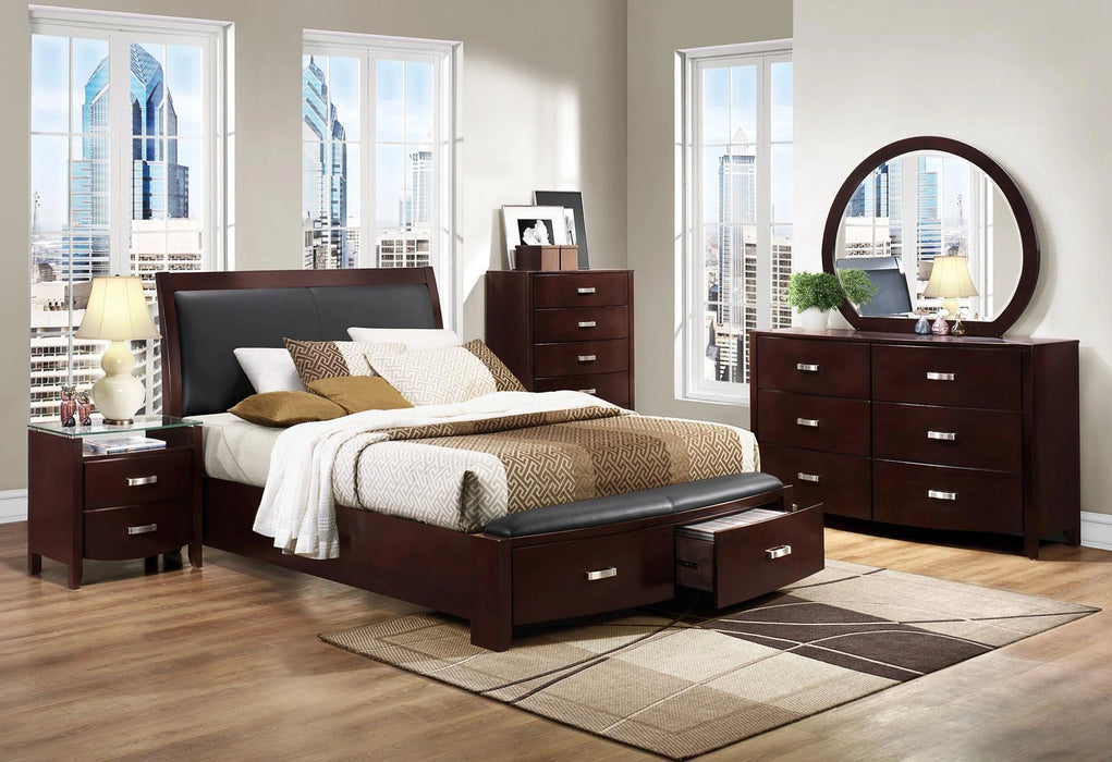 Five Star Furniture - Lyric 6 Drawer Dresser in Dark Espresso 1737NC-5
