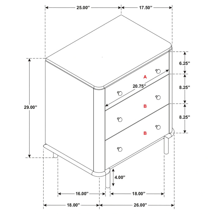 Five Star Furniture - Arini Nightstand
