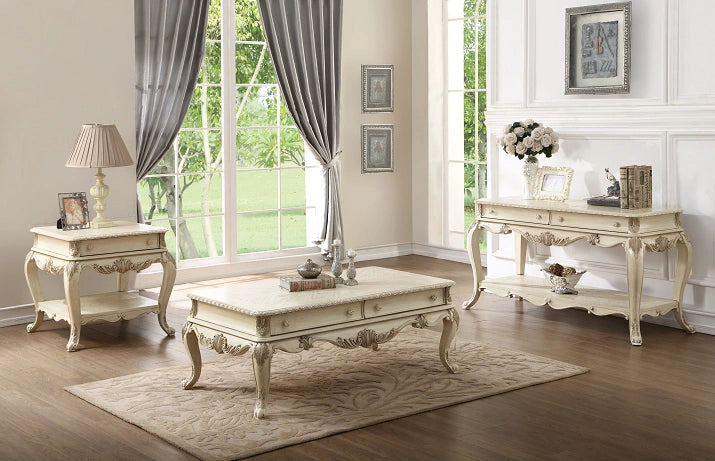 Five Star Furniture - Ragenardus Antique White Coffee Table