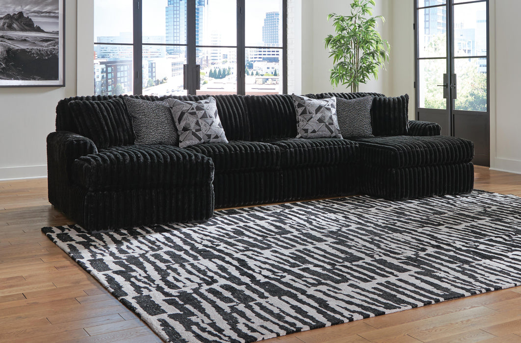 Five Star Furniture - Midnight-Madness Sectional with Chaise