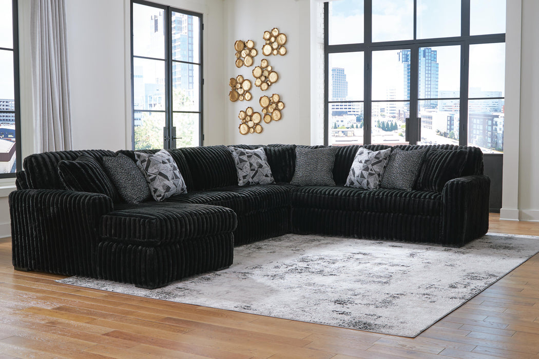 Five Star Furniture - Midnight-Madness Sectional with Chaise