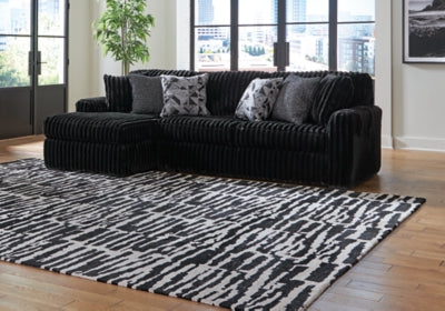 Five Star Furniture - Midnight-Madness Sectional Sofa with Chaise - Five Star Furniture & Mattress (GA)