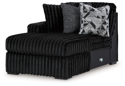 Five Star Furniture - Midnight-Madness Sectional Sofa with Chaise - Five Star Furniture & Mattress (GA)