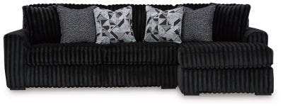 Five Star Furniture - Midnight-Madness Sectional Sofa with Chaise - Five Star Furniture & Mattress (GA)