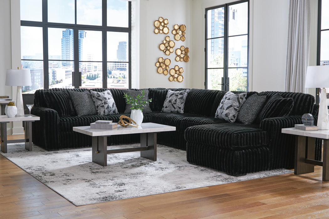 Five Star Furniture - Midnight-Madness Sectional with Chaise