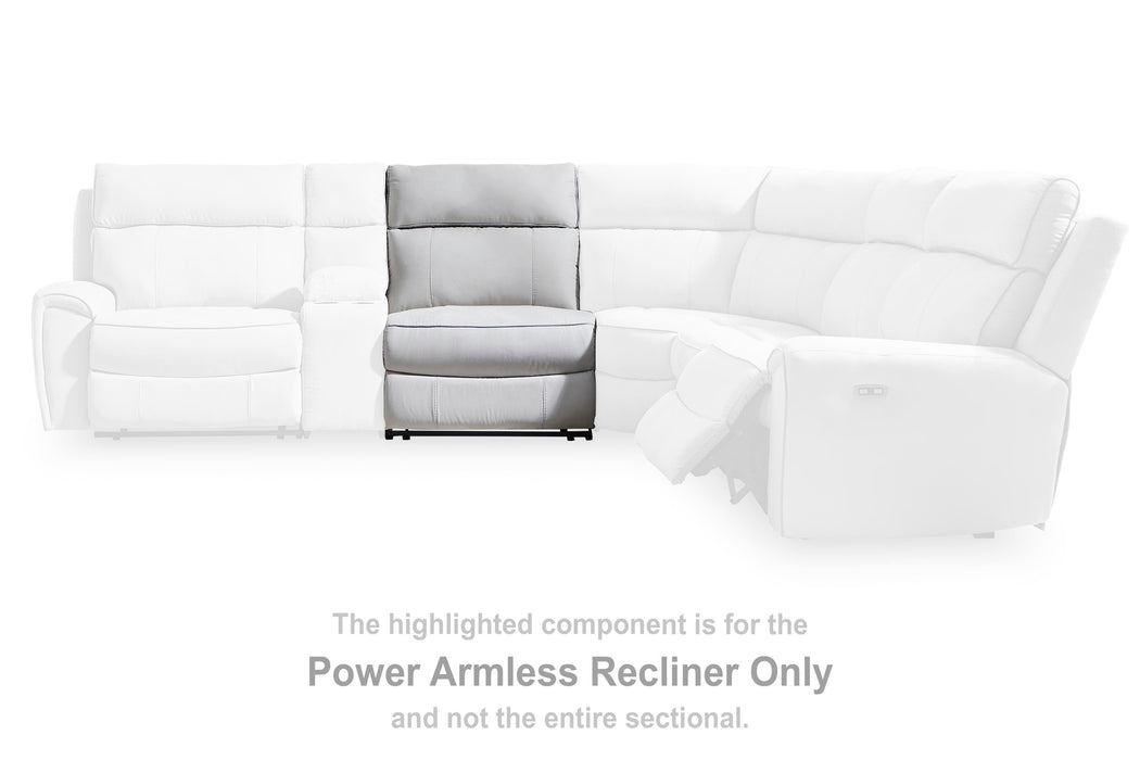 Five Star Furniture - Social Pointe Reclining Sectional with Storage Consoles