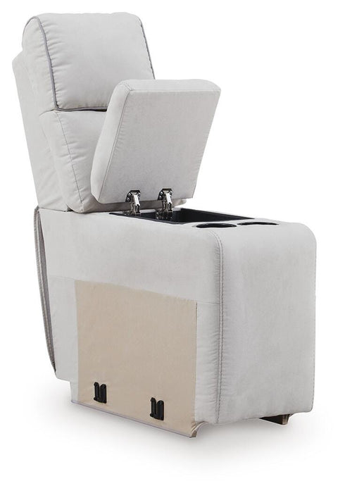 Five Star Furniture - Social Pointe Reclining Sectional with Storage Consoles