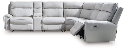 Five Star Furniture - Social Pointe Reclining Sectional with Storage Console - Five Star Furniture & Mattress (GA)
