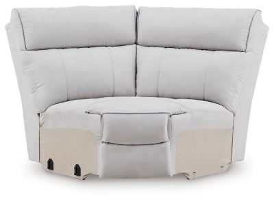 Five Star Furniture - Social Pointe Reclining Sectional with Storage Consoles