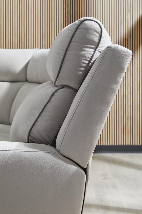Five Star Furniture - Social Pointe Reclining Sectional with Storage Console