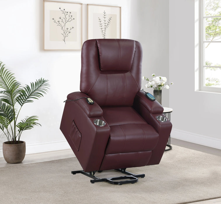Five Star Furniture - Armstrong Power Lift Massage Recliner