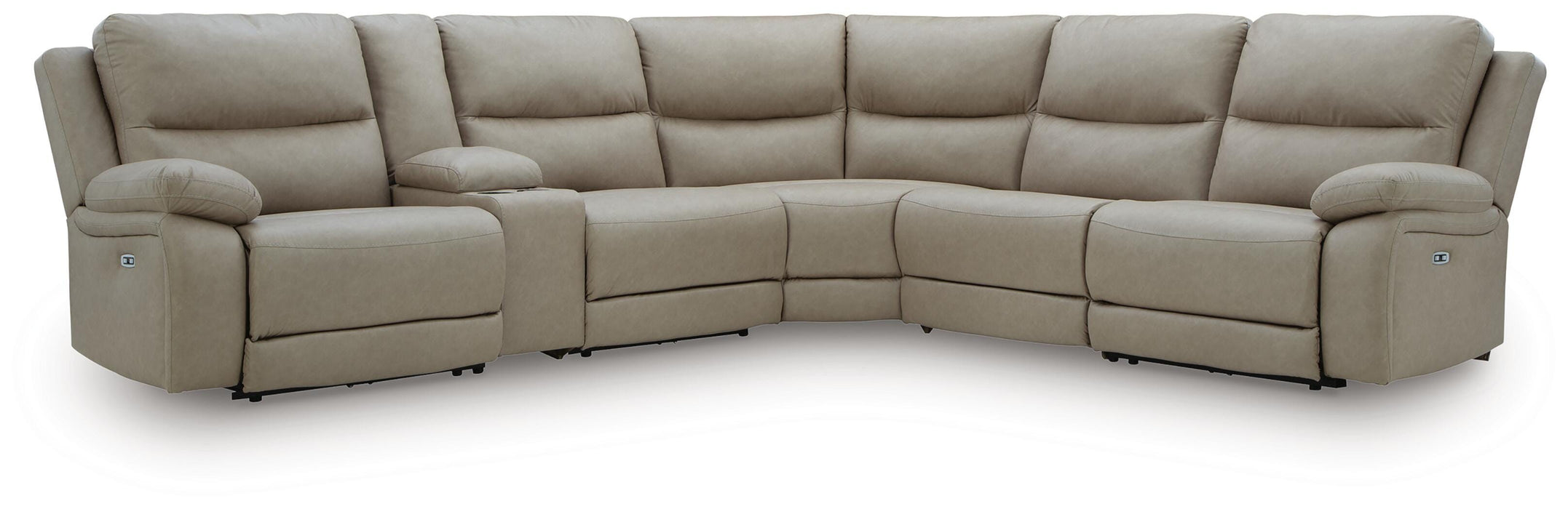 Five Star Furniture - Narwhal Place Reclining Sectional with Storage Console