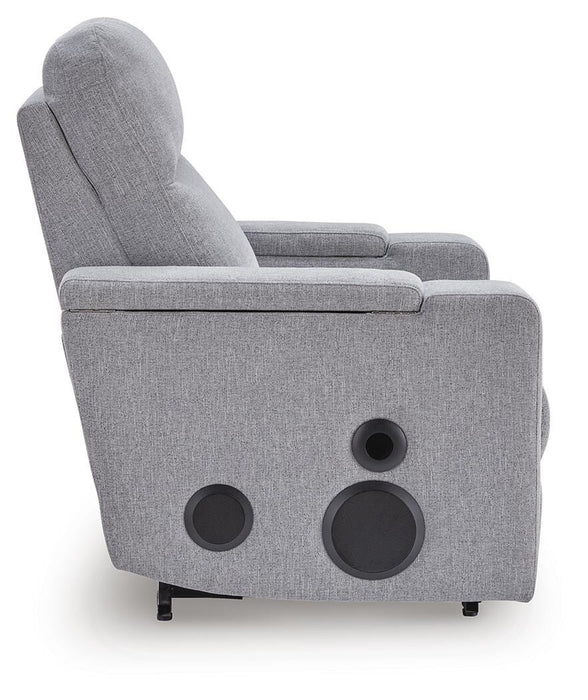 Five Star Furniture - Pineland Power Glider Recliner with Audio System
