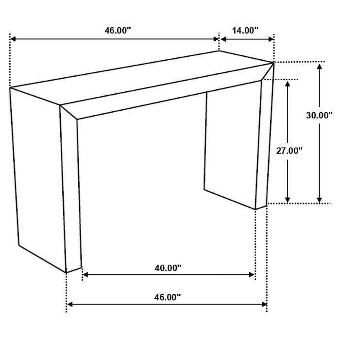 Five Star Furniture - Odilia Console Table