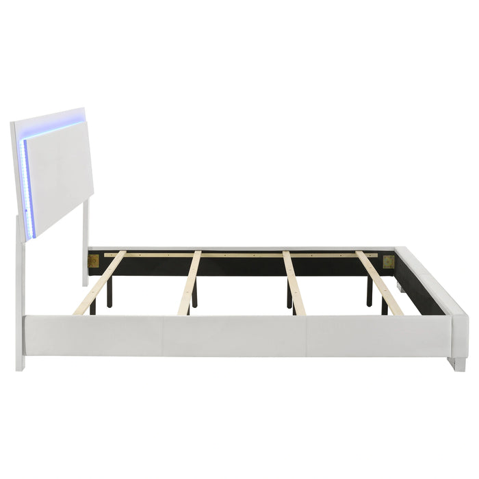 Five Star Furniture - Felicity Panel Bed with LED Lighting