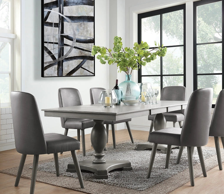 Five Star Furniture - Waylon Gray Oak Dining Table