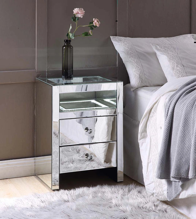 Five Star Furniture - Malish Mirrored Accent Table (LED)